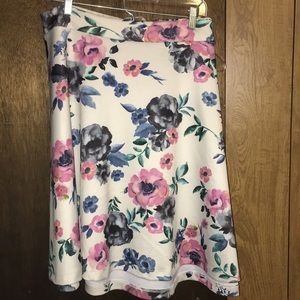 Torrid floral skirt